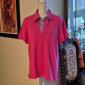 Bellini Milano 1974 Pink Short Sleeve Polo